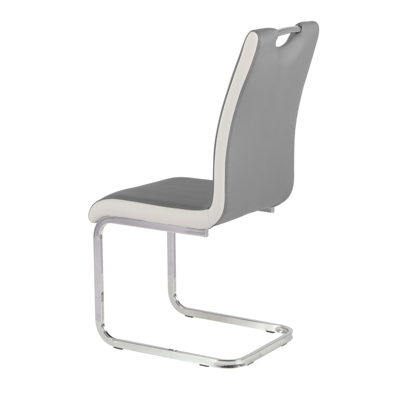 Trento Chair Dark Grey PU