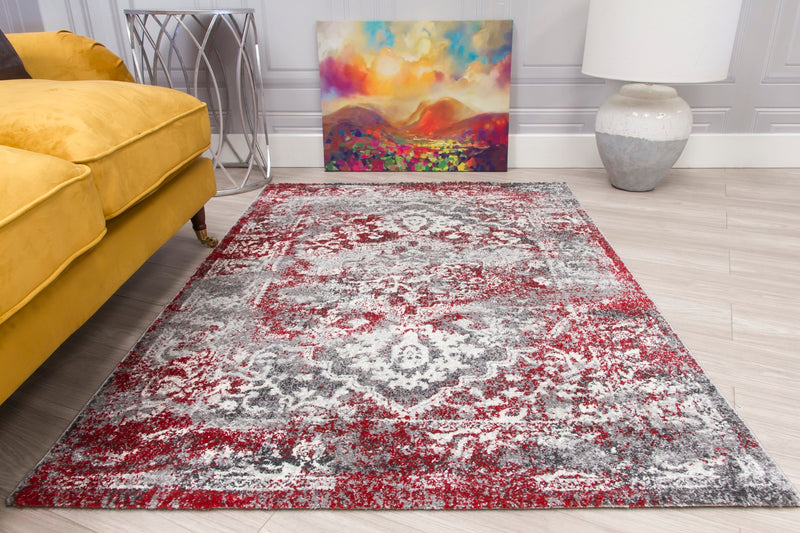 Anita MEDALLION Rug RED