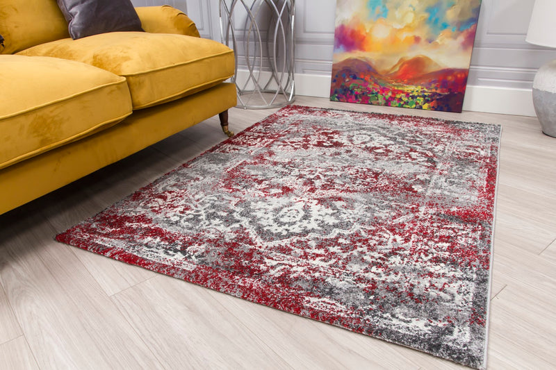 Anita MEDALLION Rug RED