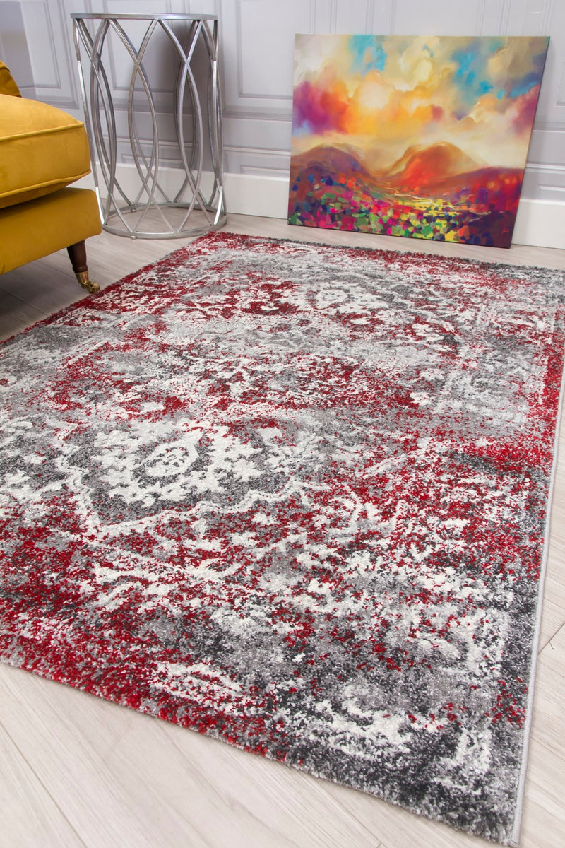 Anita MEDALLION Rug RED