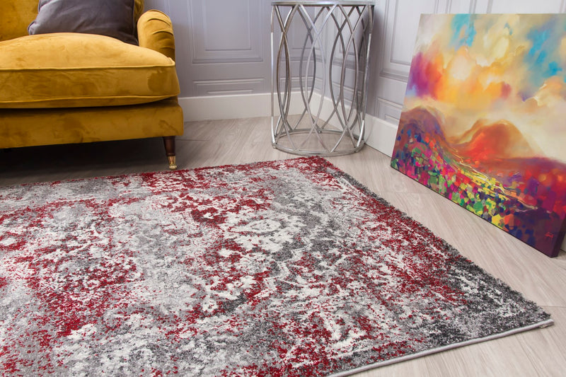 Anita MEDALLION Rug RED