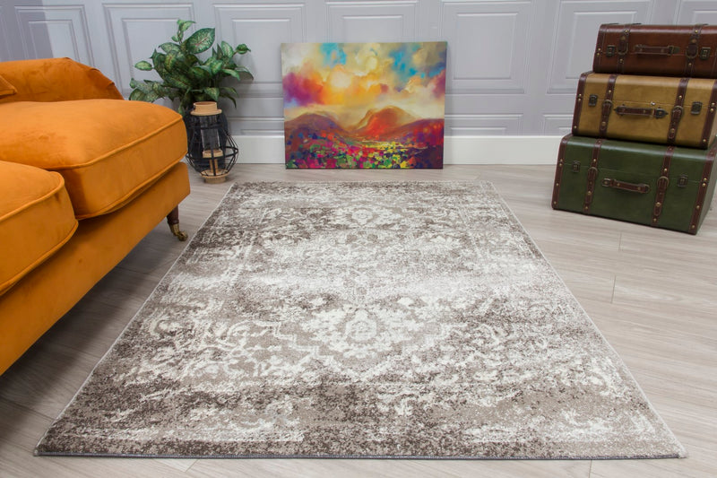 Anita MEDALLION Rug TAUPE