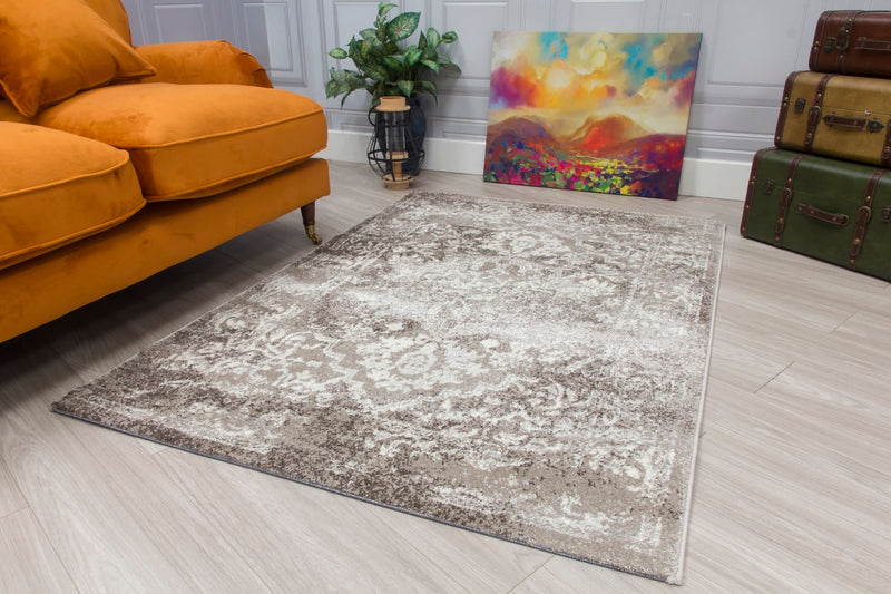 Anita MEDALLION Rug TAUPE