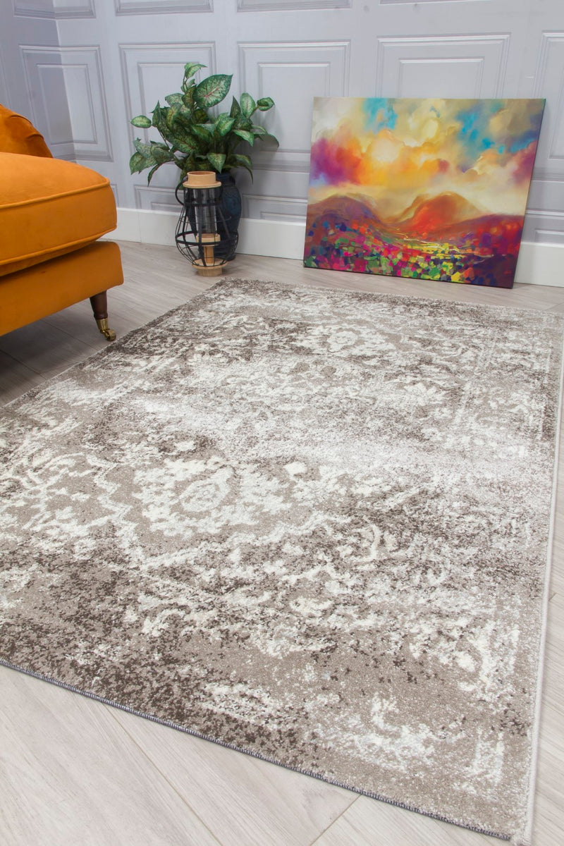 Anita MEDALLION Rug TAUPE