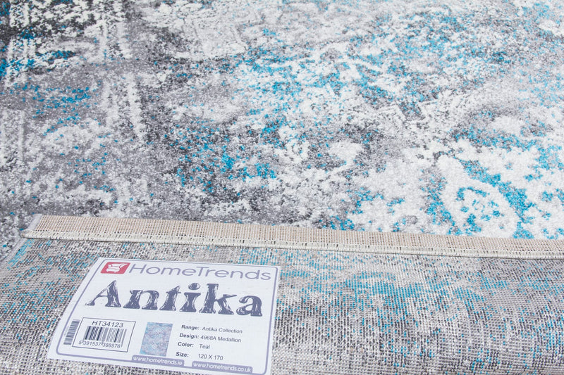 Anita Medallion Rug Teal