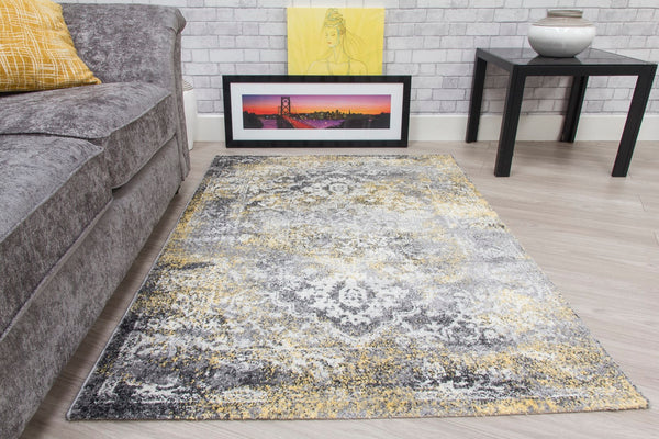 Anita MEDALLION Rug YELLOW