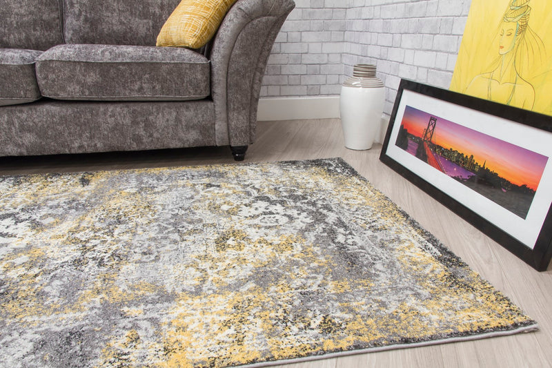 Anita MEDALLION Rug YELLOW