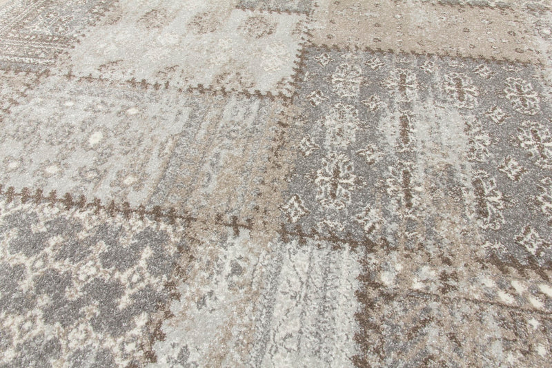 Anita PATCHWORK Rug GREIGE