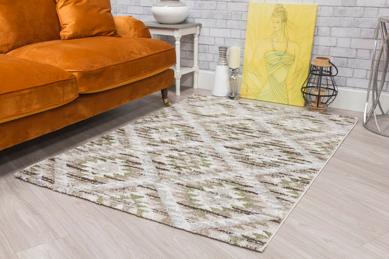 Arlene AZTECA Rug GREEN