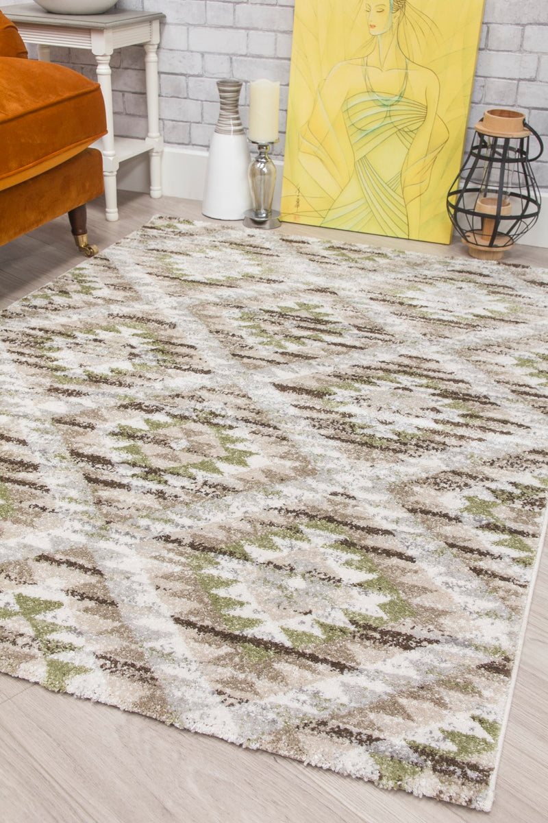 Arlene AZTECA Rug GREEN