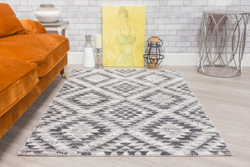 Arlene AZTECA Rug GREY