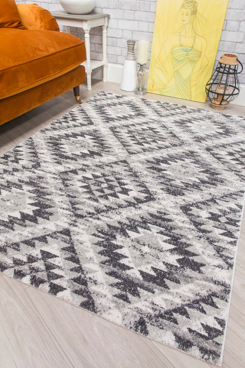 Arlene AZTECA Rug GREY