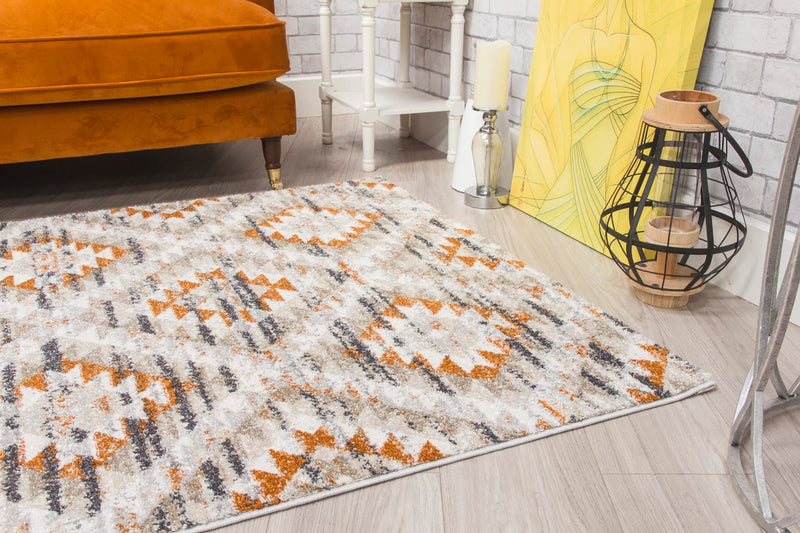 Arlene AZTECA Rug PUMPKIN