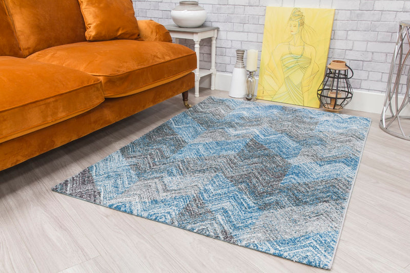 Arlene CHEVY Rug BLUE