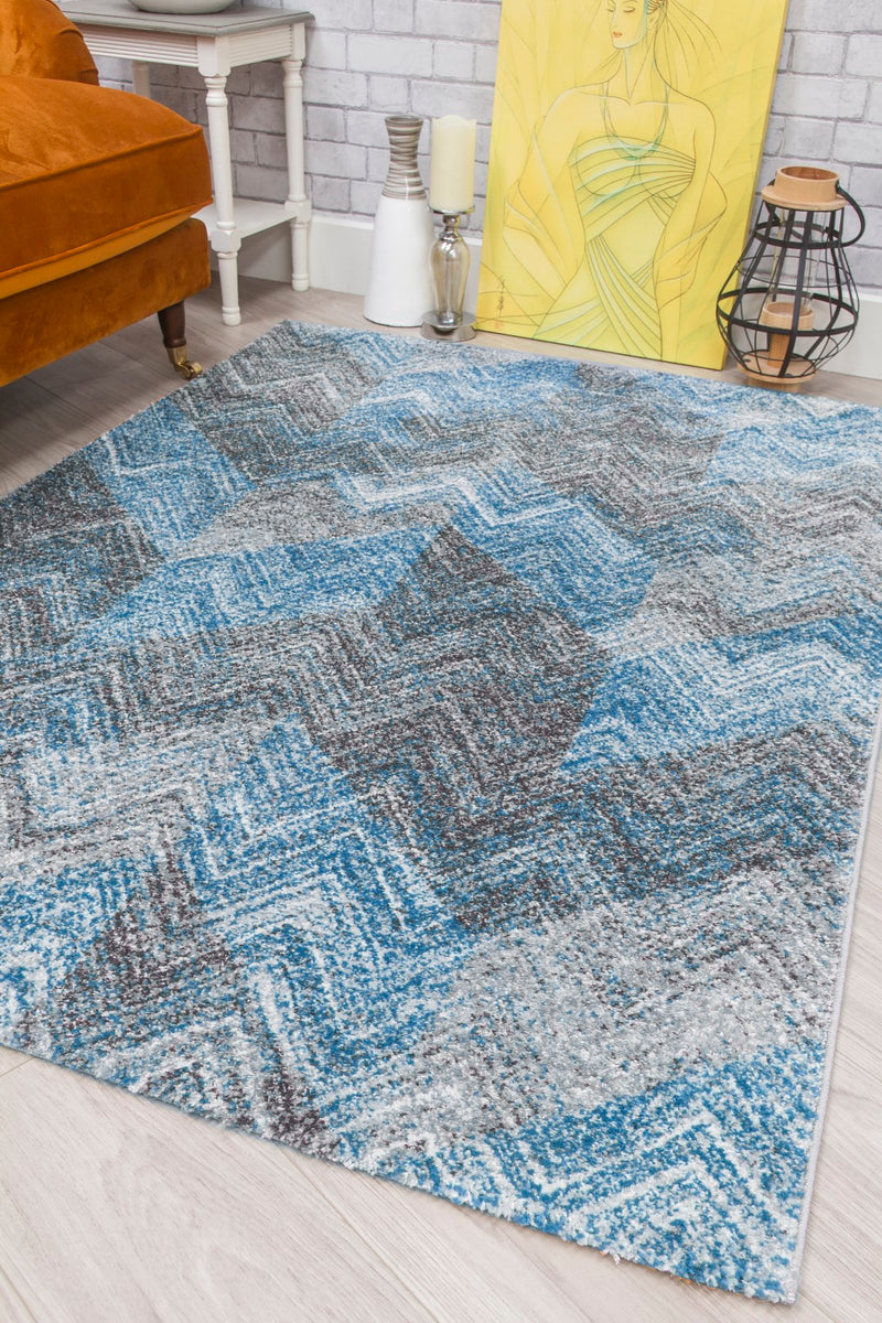 Arlene CHEVY Rug BLUE