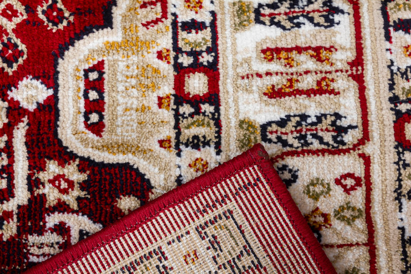 Azza Medallion Rug Red