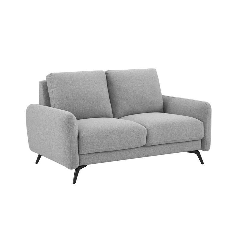 Barnes 2 Seater Sofa Fixed - Grey