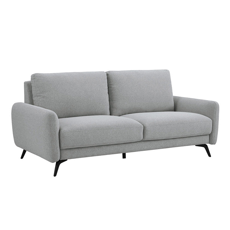 Barnes 3 Seater Sofa Fixed - Grey