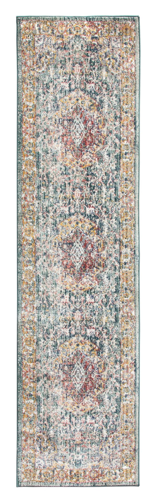 Boa Medallion Rug Green