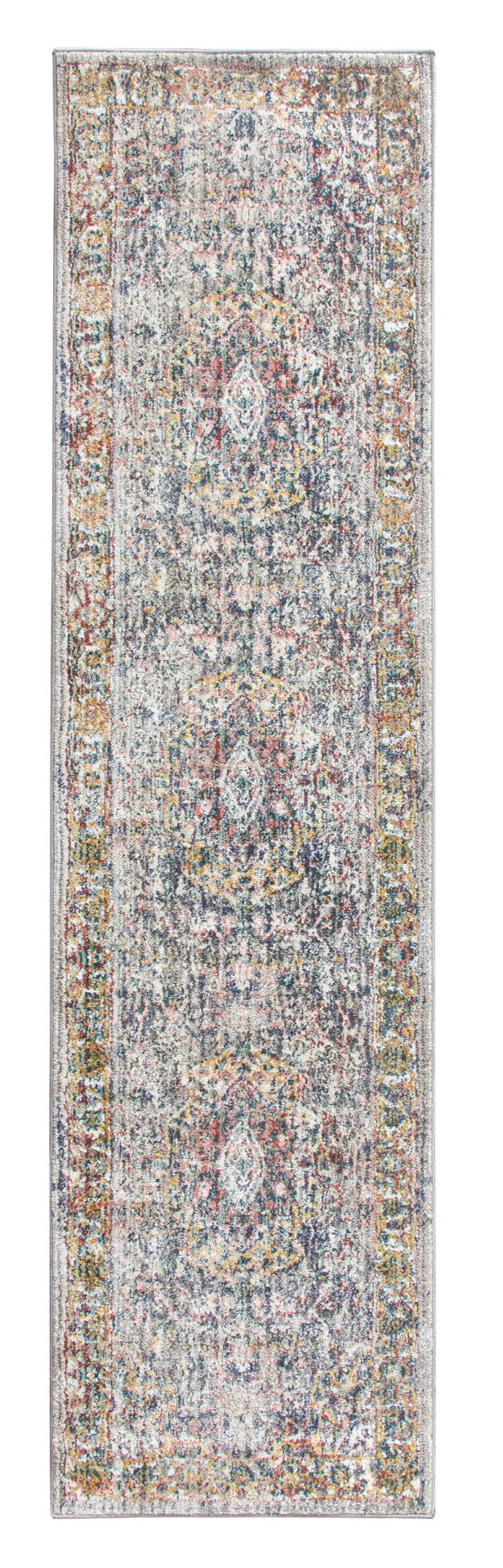 Boa Medallion Rug Grey