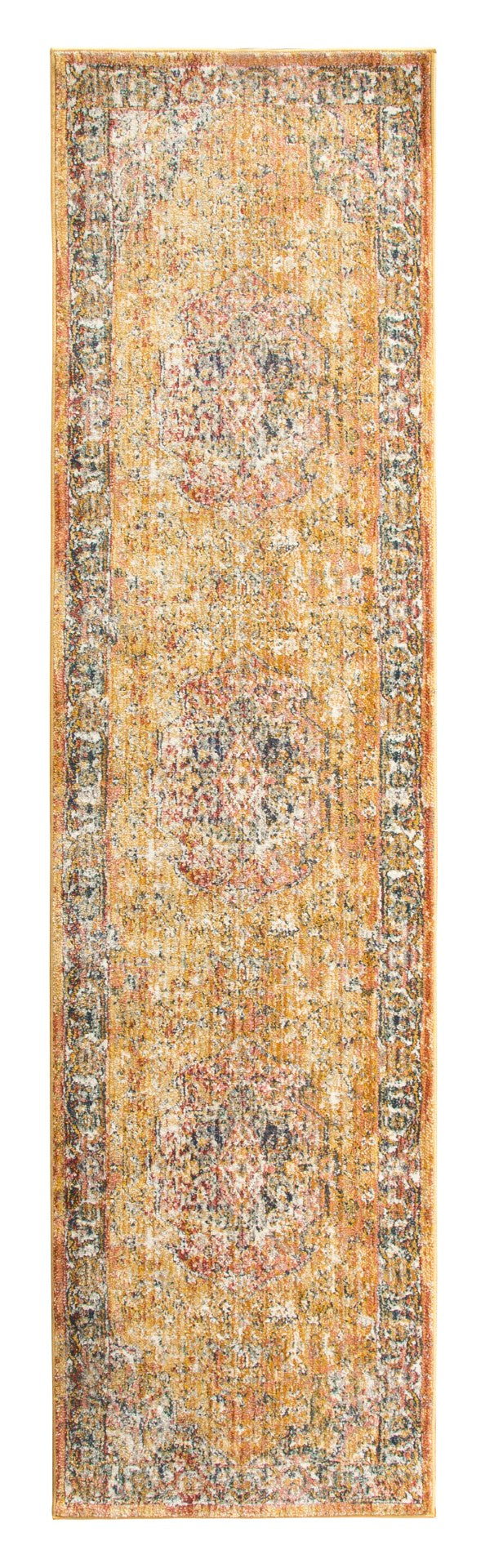 Boa Medallion Rug Ochre