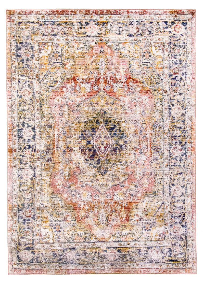 Boa Medallion Rug Pink