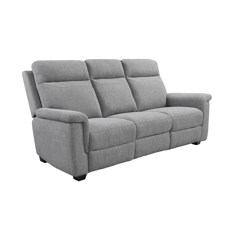 Duke 3 Seater Fixed Sofa - Grey