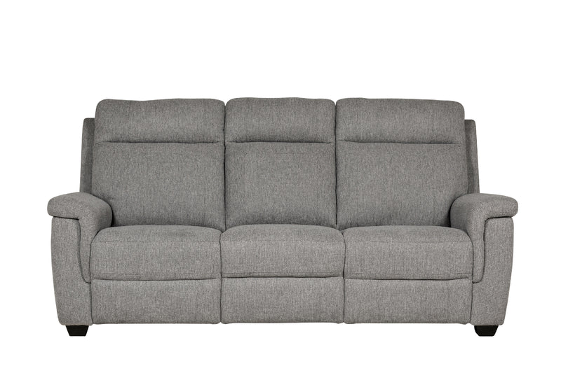 Duke 3 Seater Fixed Sofa - Grey