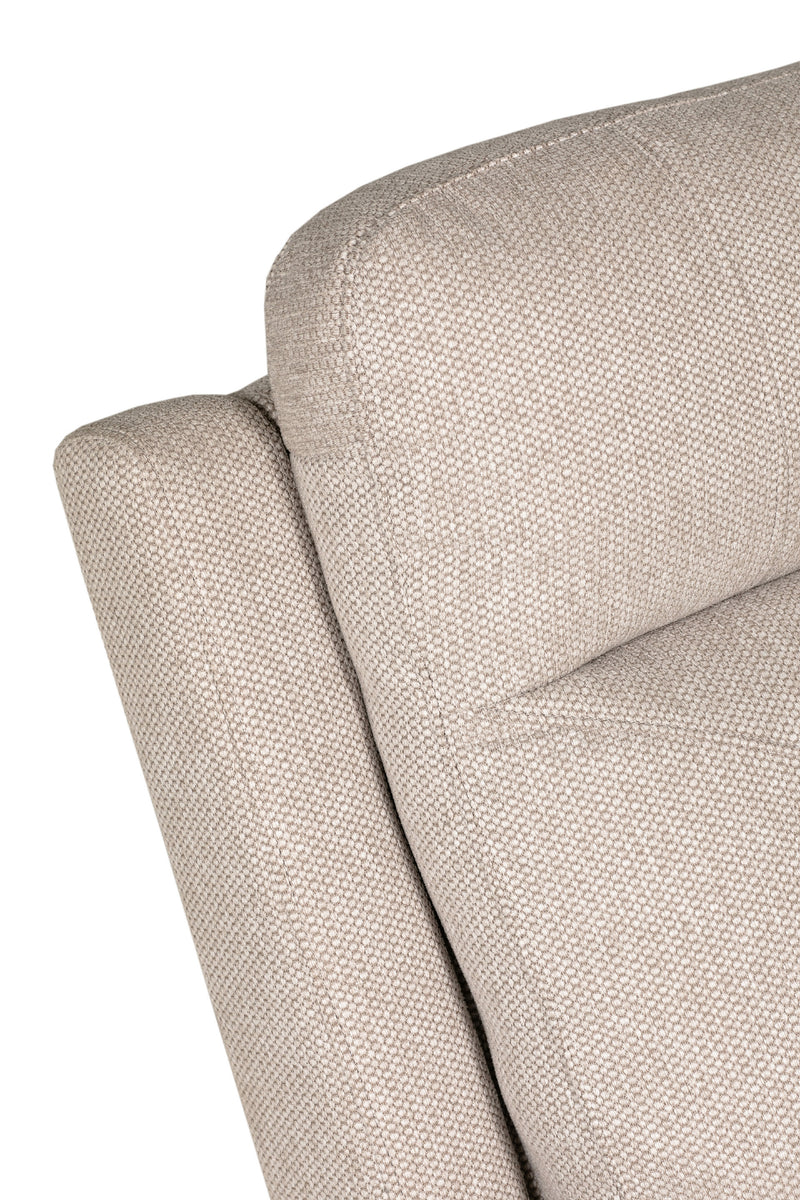 Duke 1 Seater Manual Recliner - Beige