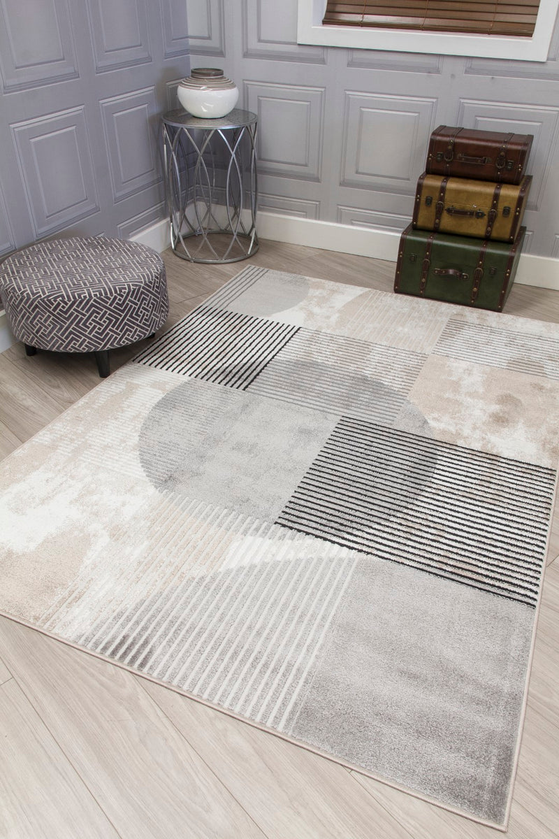 Casimira Geo Rug Greige