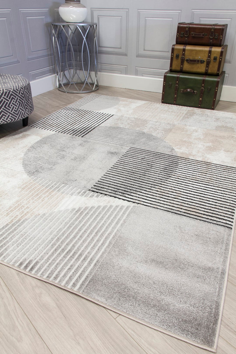 Casimira Geo Rug Greige