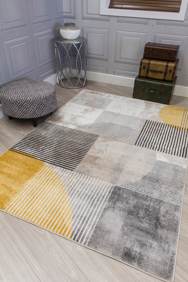 Casimira Geo Rug Ochre