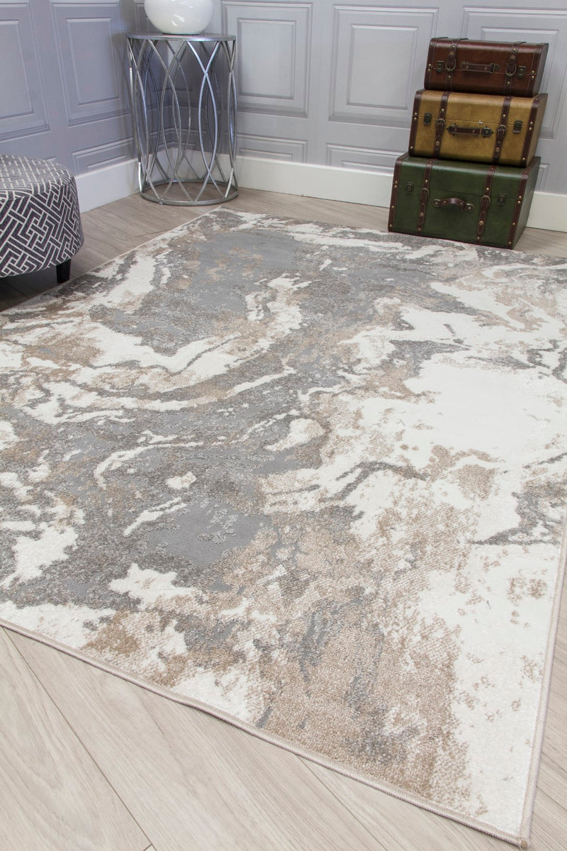 Casimira Marble Rug Greige