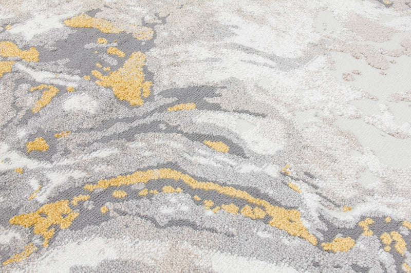 Casimira Marble Rug Ochre