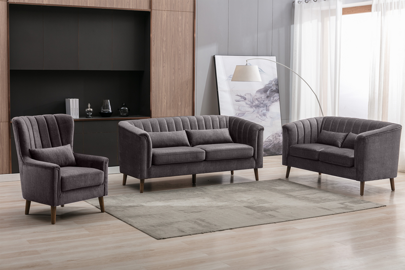 Meabh 3 Seater Sofa Graphite