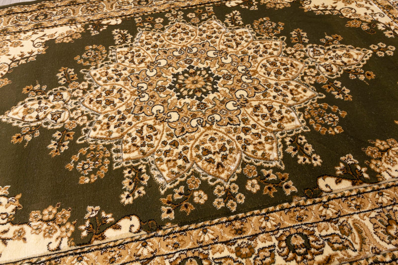 Timeless Medallion Rug Green