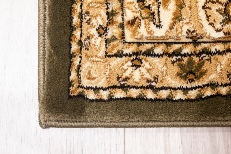 Timeless Medallion Rug Green