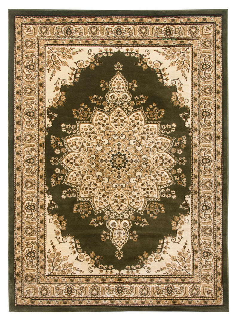 Timeless Medallion Rug Green