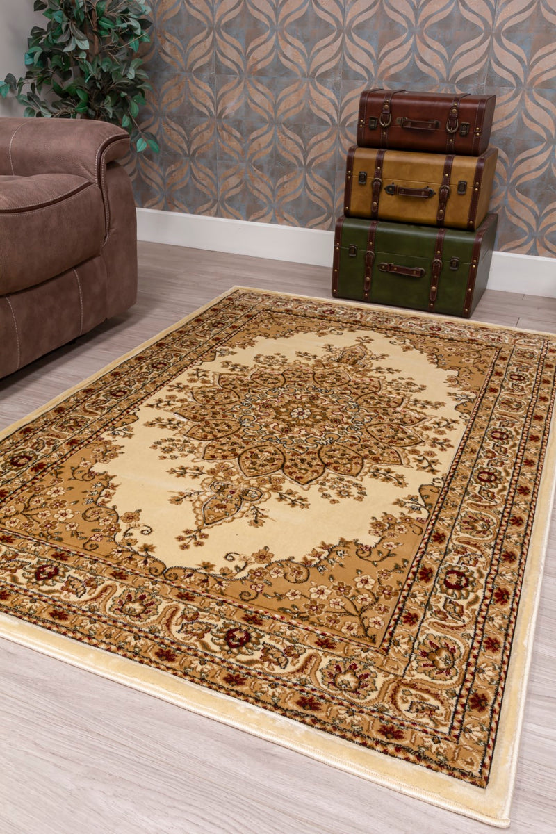 Timeless Medallion Rug Ivory