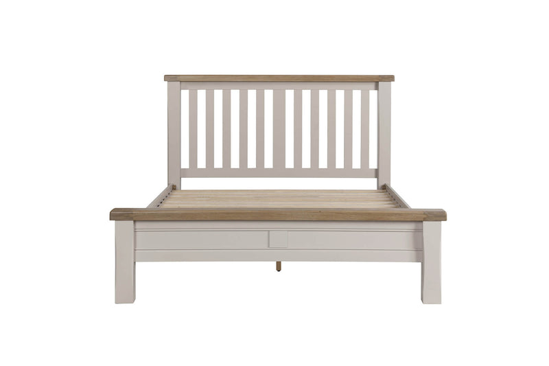 Dunne Bed 6' Low Footboard - Taupe