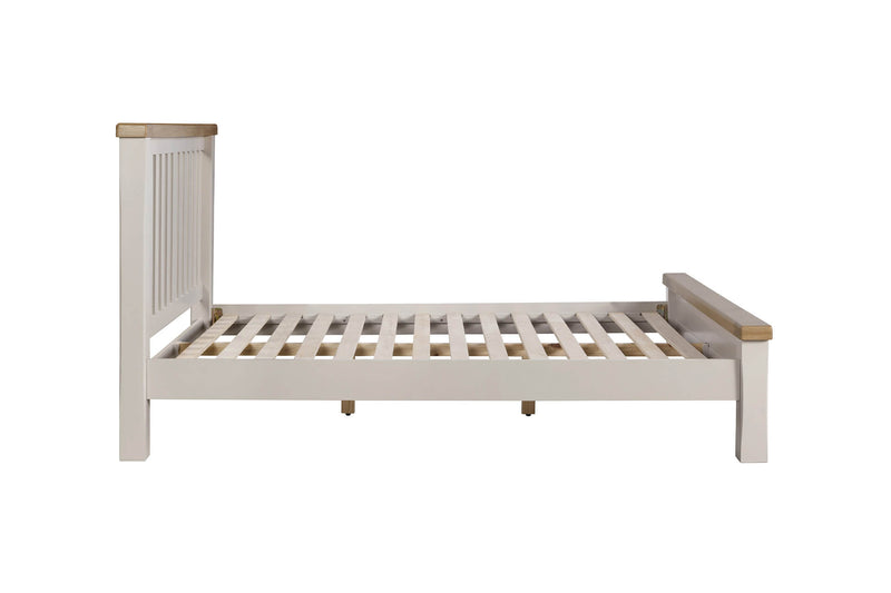 Dunne Bed 6' Low Footboard - Taupe