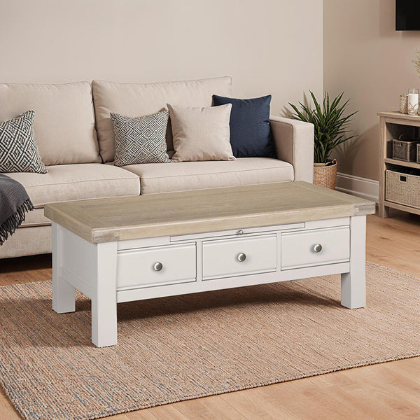 Dunne Coffee Table -Taupe