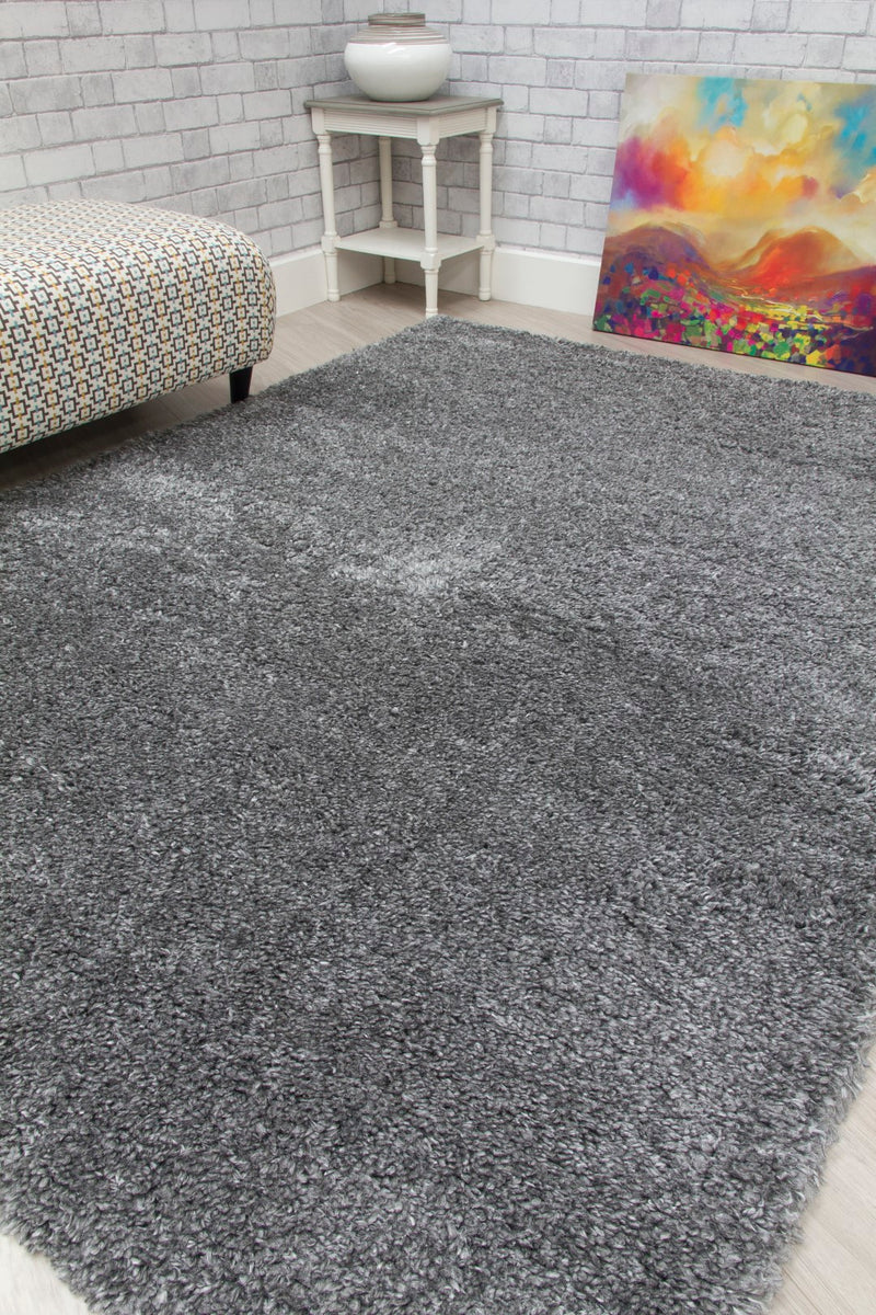 Shaggy Rug Dark Grey