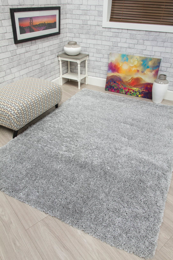 Shaggy Rug Light Grey