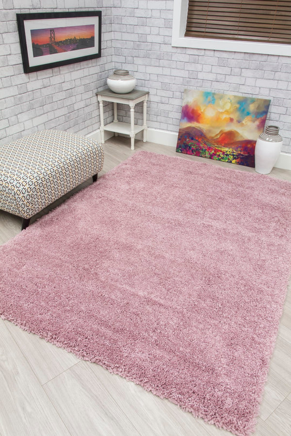 Shaggy Rug Pink