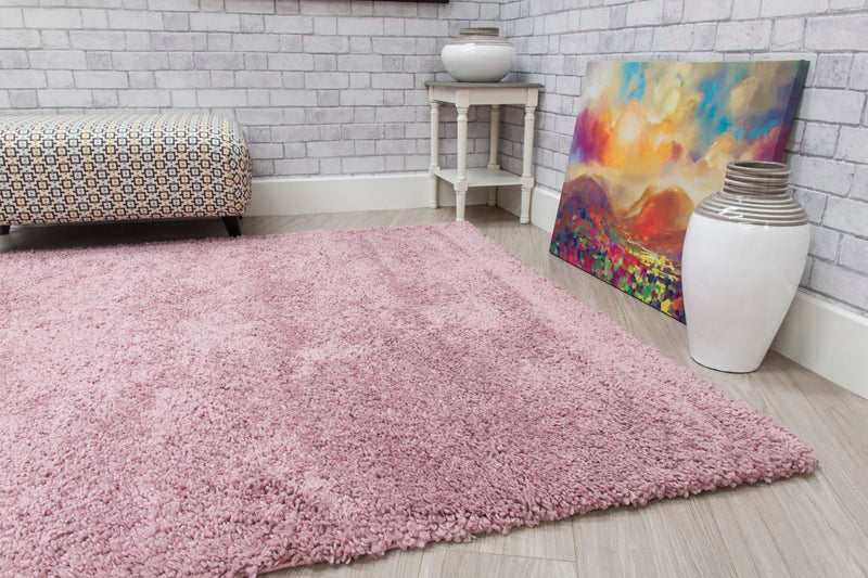 Shaggy Rug Pink