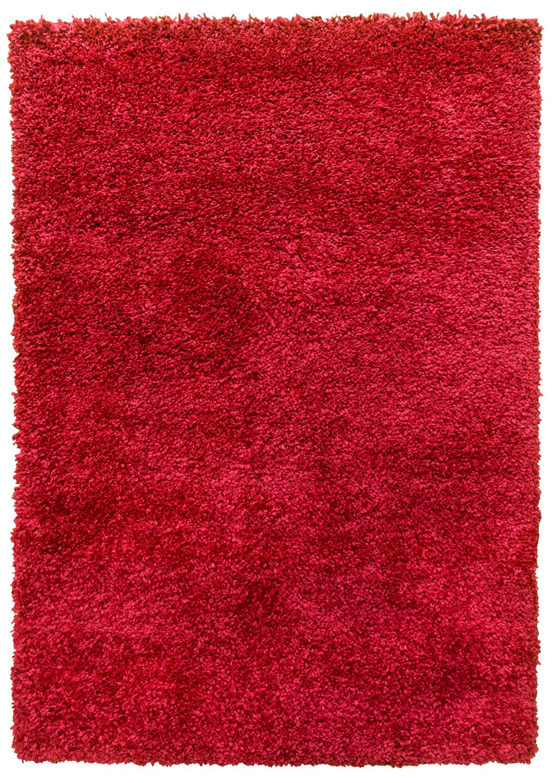 Shaggy Rug Red