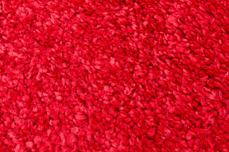 Shaggy Rug Red