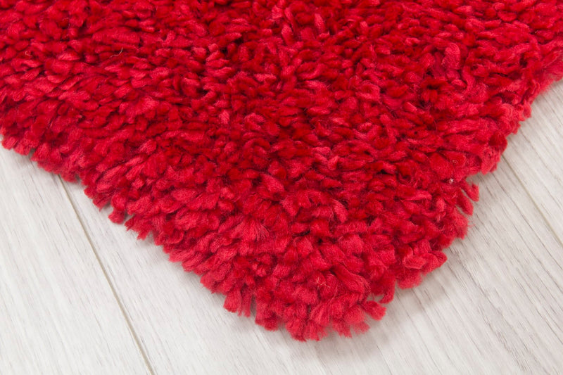 Shaggy Rug Red