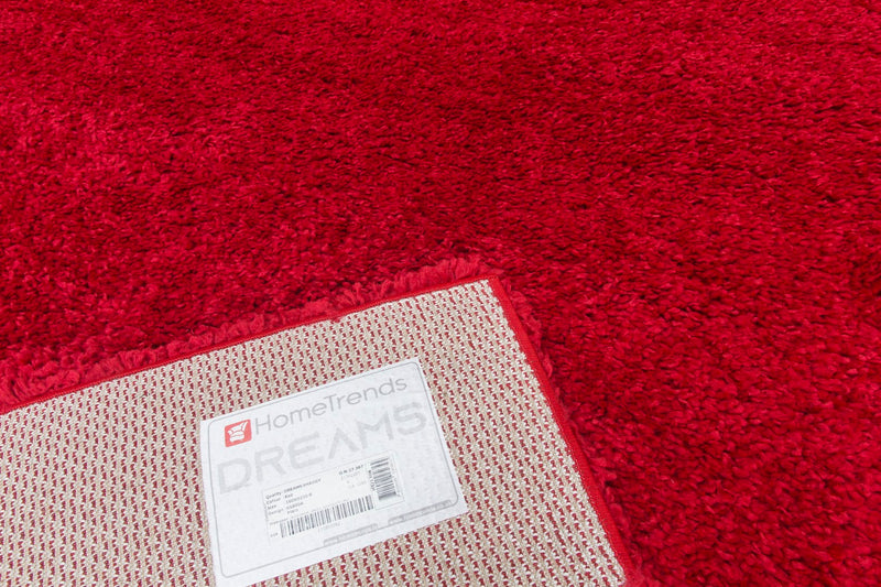 Shaggy Rug Red